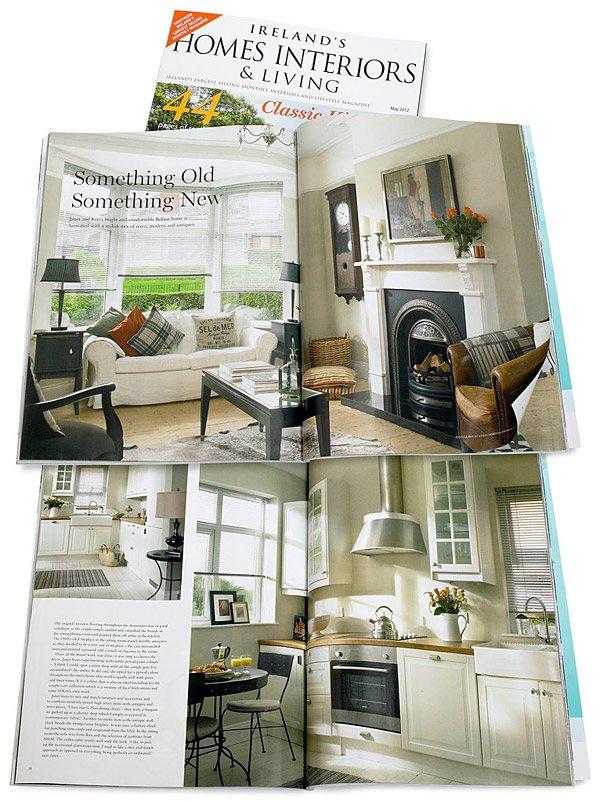 May 2012 issue of Ireland's Homes Interiors & Living magazine - pages 94 to 104