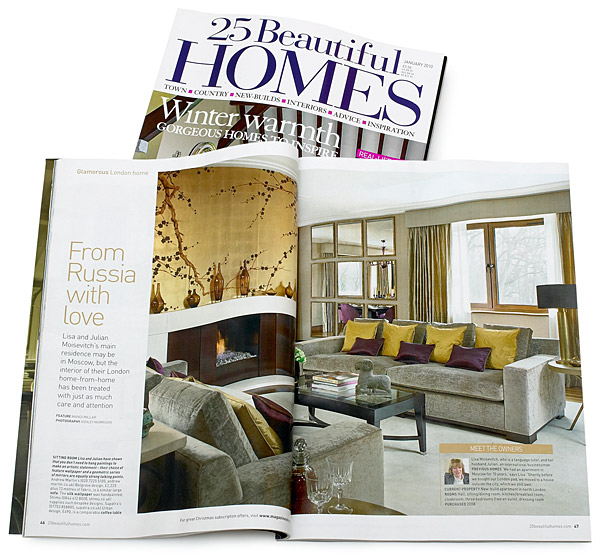 25 Beautiful Homes magazine